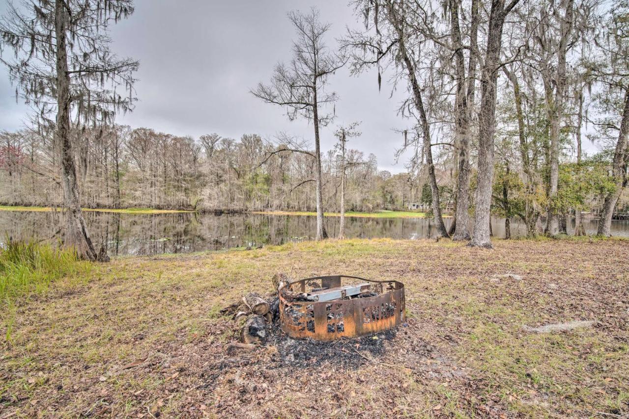 Unplugged Withlacoochee Riverfront Retreat! Bushnell المظهر الخارجي الصورة