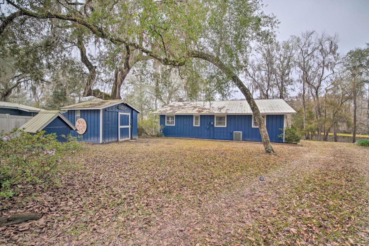 Unplugged Withlacoochee Riverfront Retreat! Bushnell المظهر الخارجي الصورة
